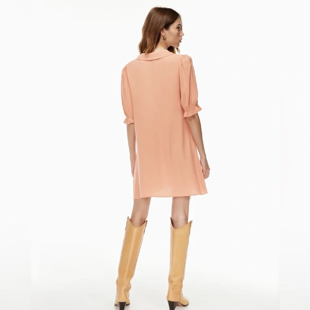 Wilfred POPPINS Crepe Dress Size S Aritzia - Picture 3 of 14